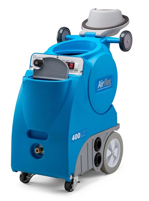 Airflex Miniflex LX 400 mit geöffnetem Behälter